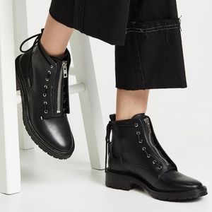 Rag and bone Brand New Cannon Zip-Up Leather Boots